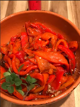 Roasted Garden Peppers