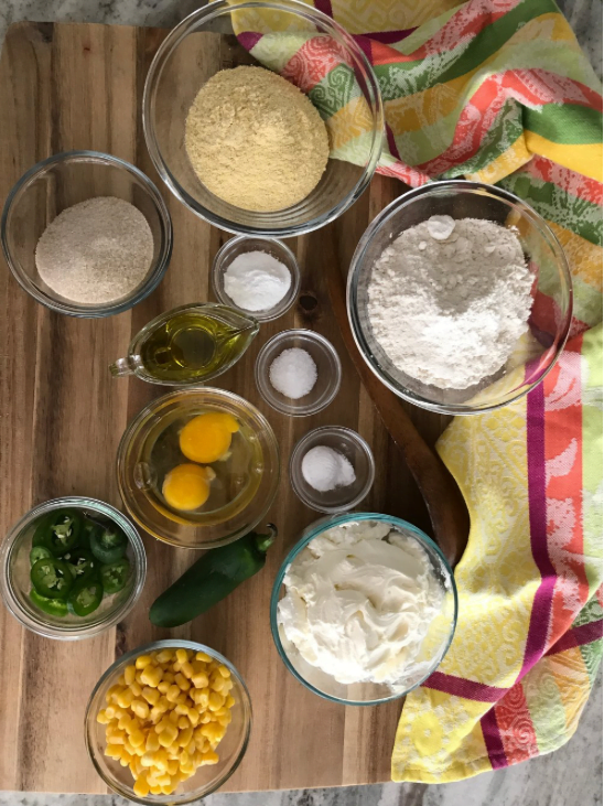 Cornbread Ingredients 