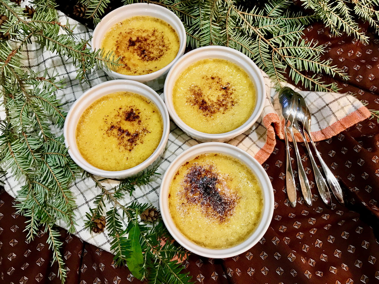 Winter Forest Creme Brûlée