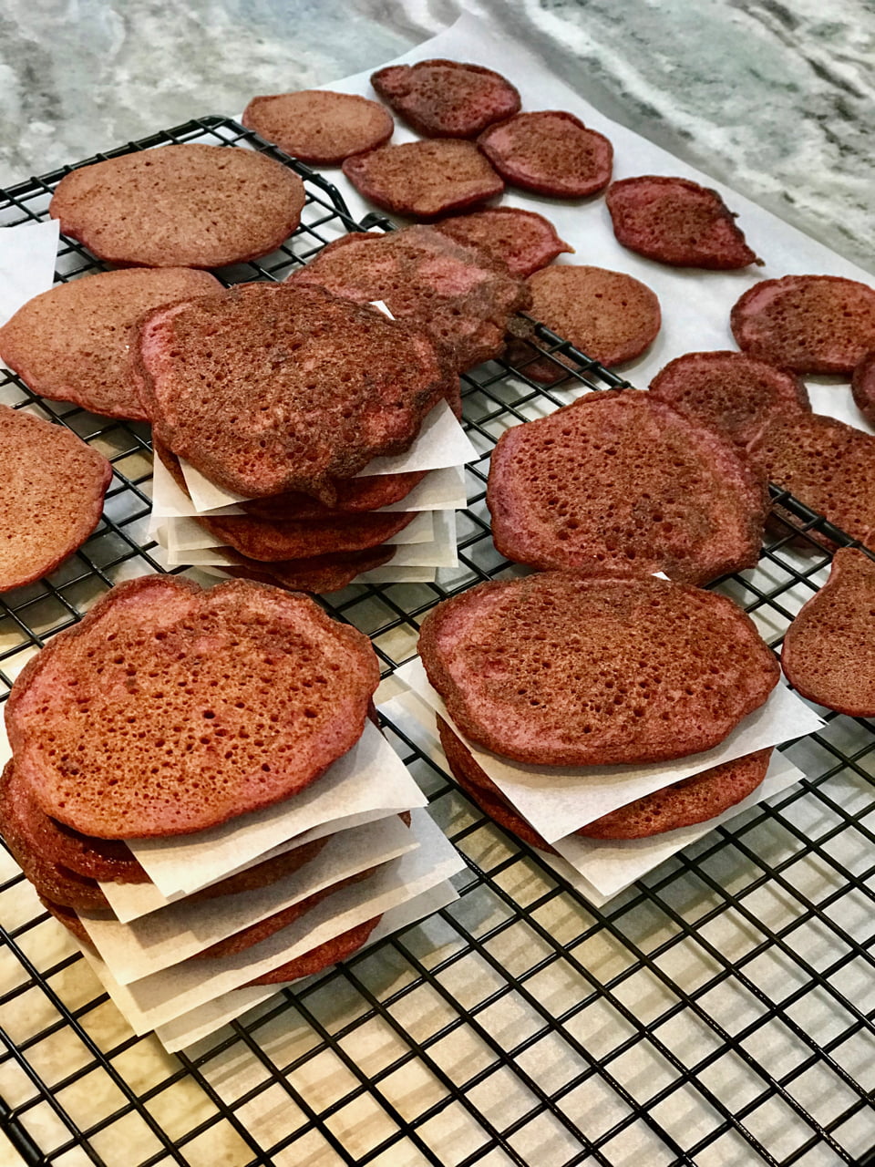 Beetroot Blini Pancakes