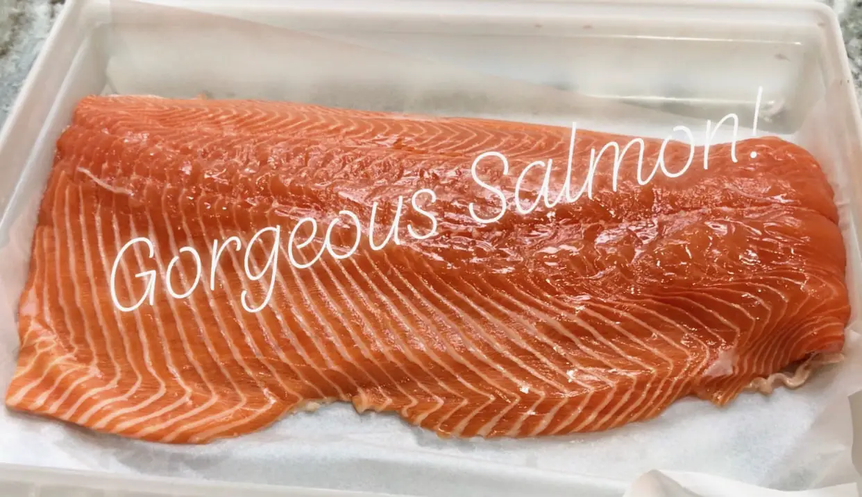 Gorgeous Salmon Ready To Portion