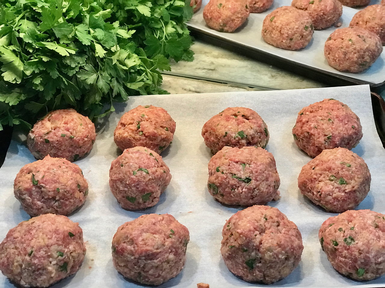 Grandma's Sneaky meatballs