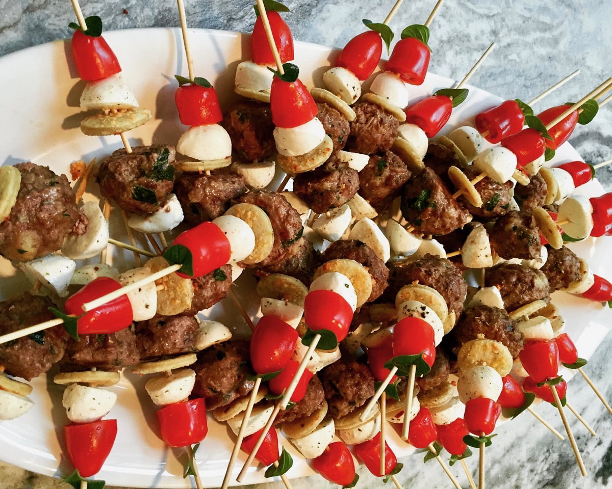 Pizza Kabobs 2-Ways!