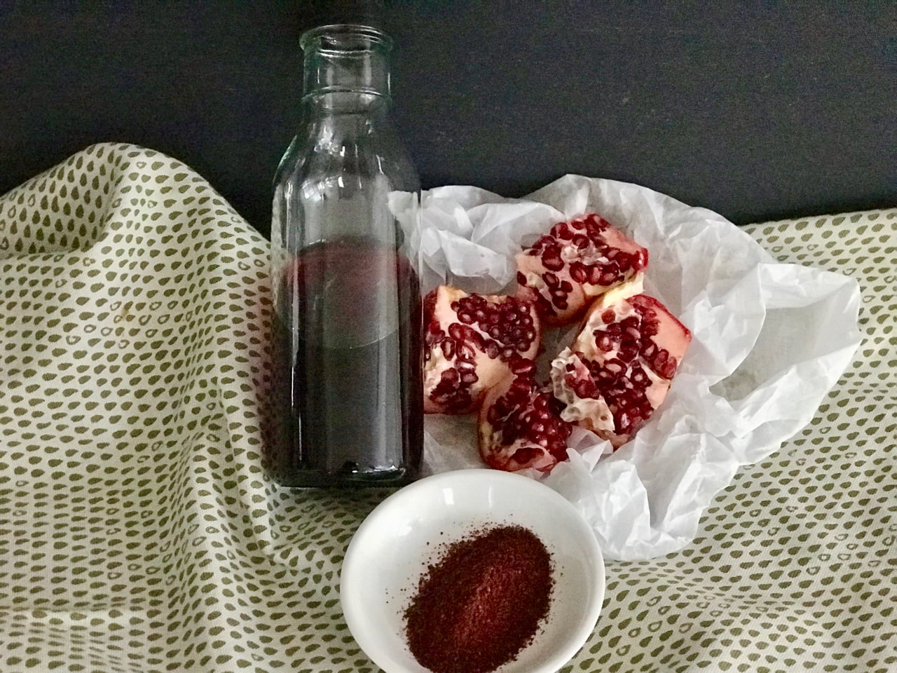 Pomegranate Sumac Vinaigrette With Pom Molasses 