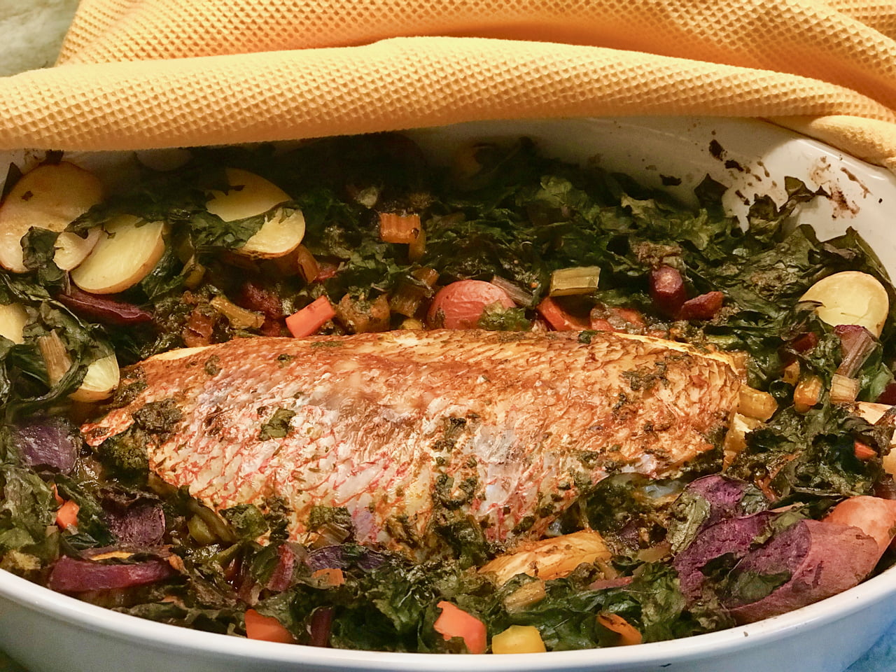 Red Snapper with Chermoula