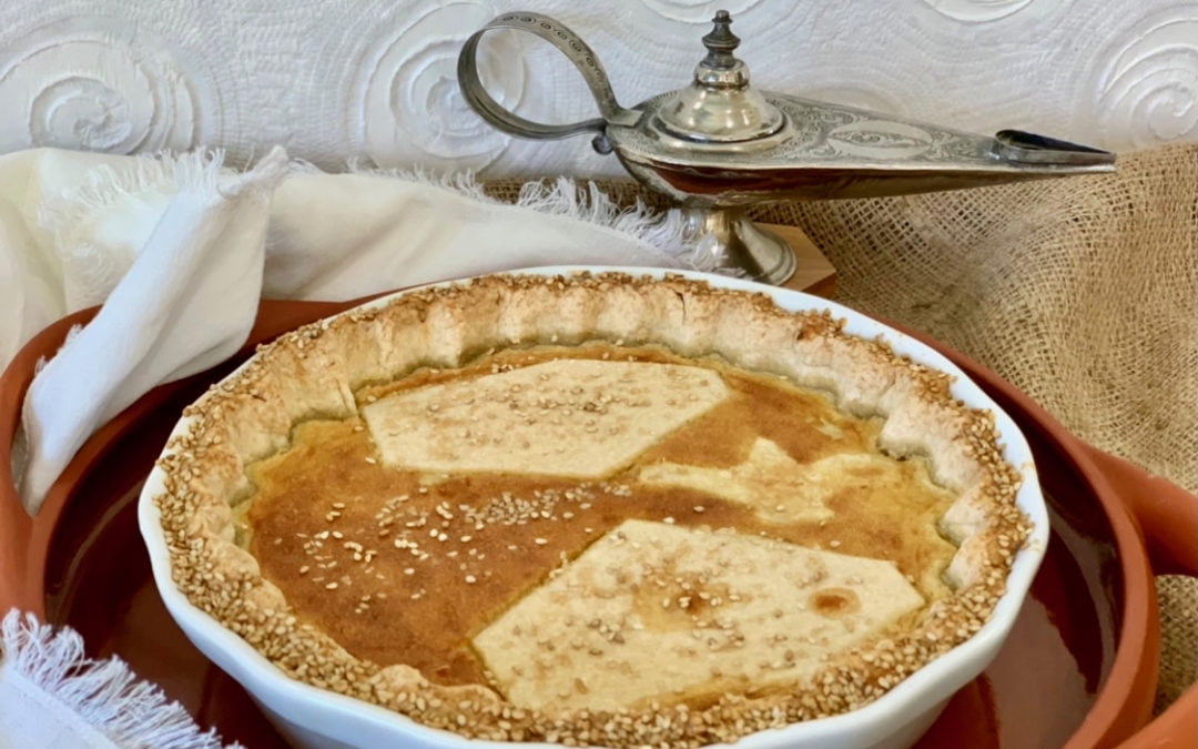 Tahini Custard Pie Recipe