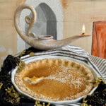 Best Mediterranean Sesame Tahini Custard Pie Recipe