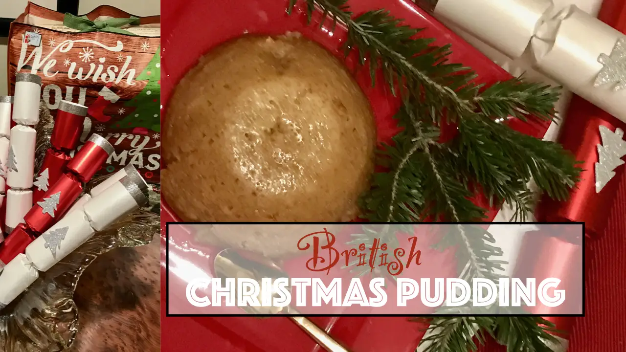 Steamed Persimmon Christmas Pudding