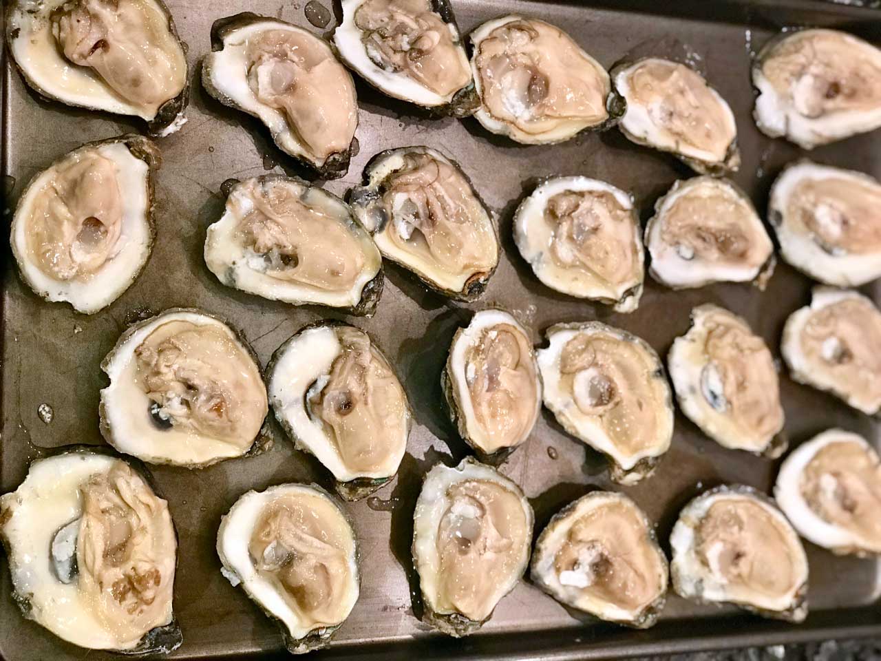 Maryland Oysters - Raw On The Half Shell