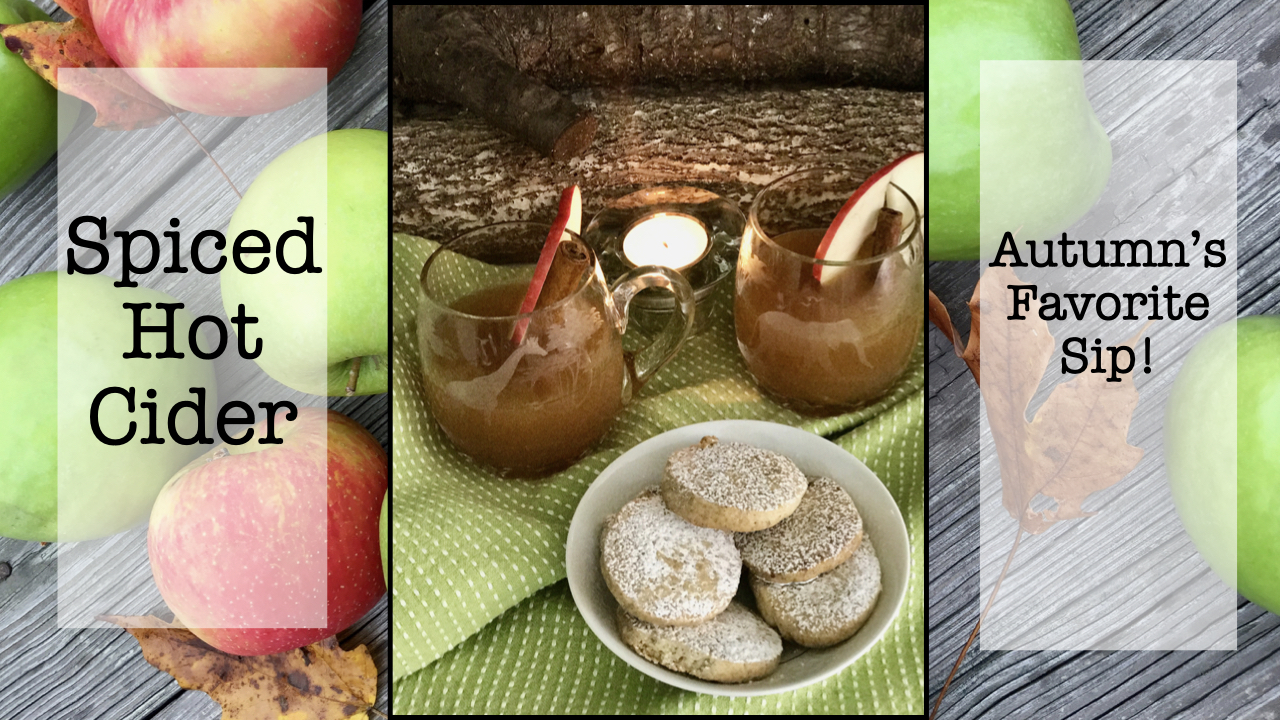 Autumn Homemade Spiced Apple Cider Recipe