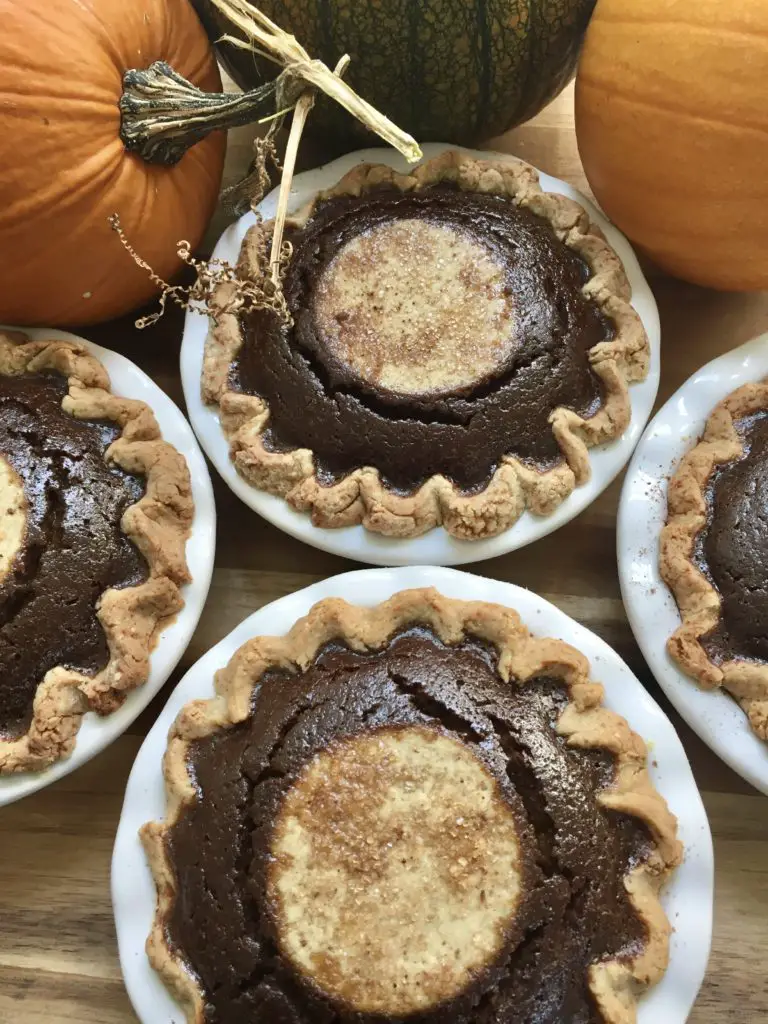 Pumpkin Pie With Homemade Pumpkin Spice In Both The Custard And Crust