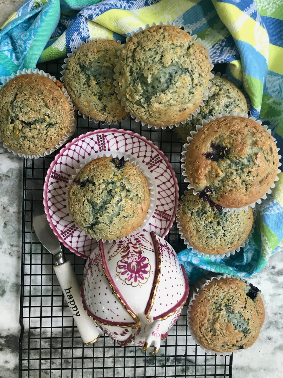 Blueberry Smoothie Bowl Muffins - 52 Best Muffins