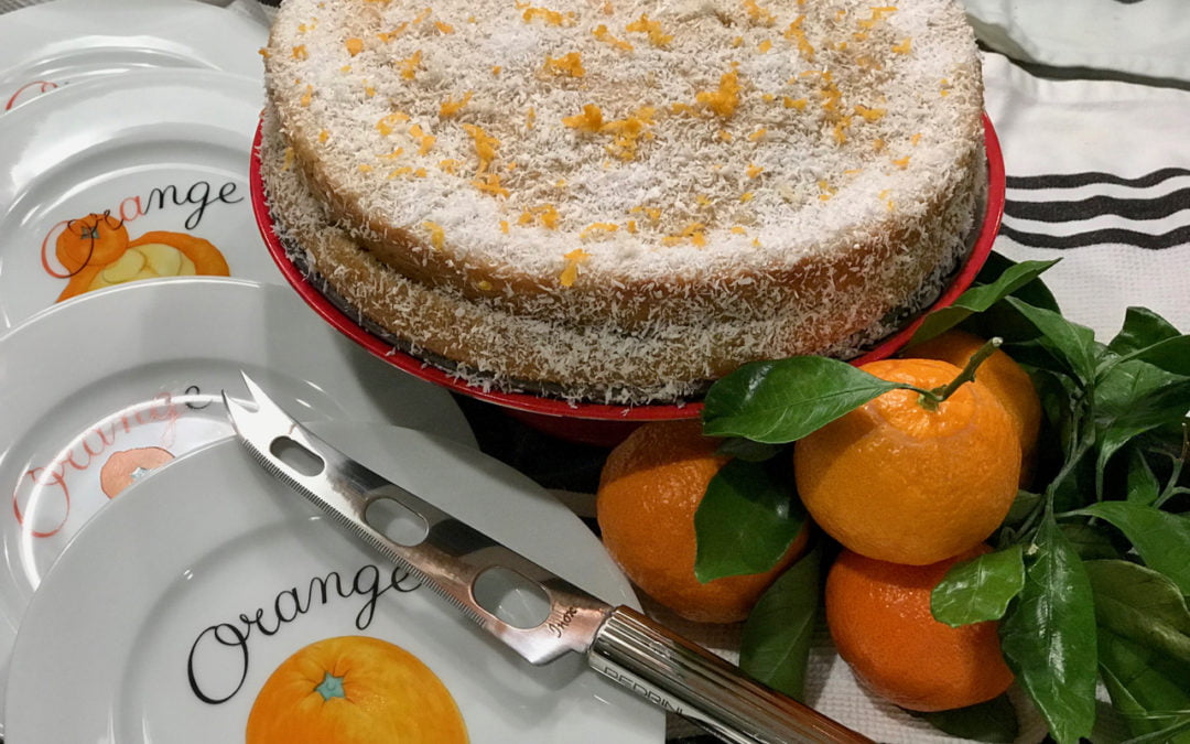 Coconut and Citrus Gluten-Free Cake