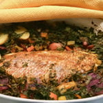 Roasted Whole Fish With Chermoula - Moroccan Salsa