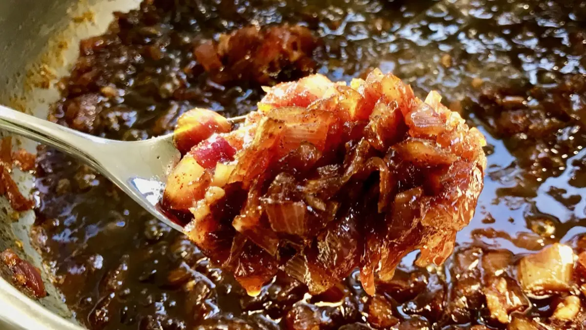 Caramelized Onion Jam - Balsamic and Chili