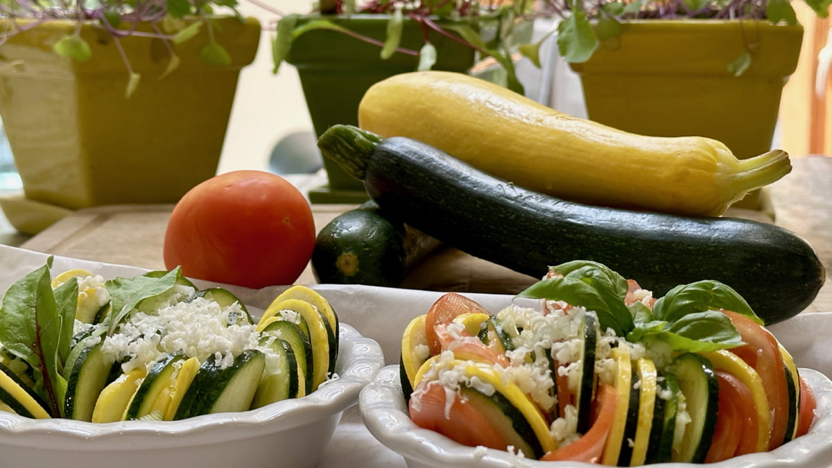 Zucchini And Squash Summer Side Recipe