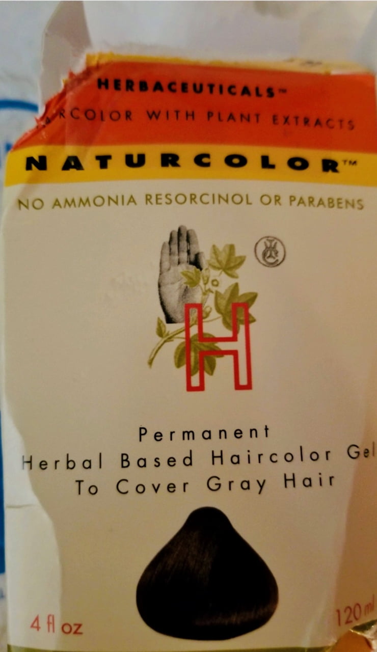 Herbacbeuticals natural hair color.