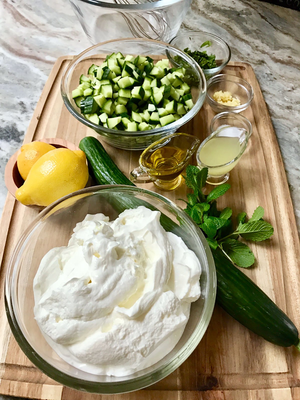 Tzatziki Ingredients