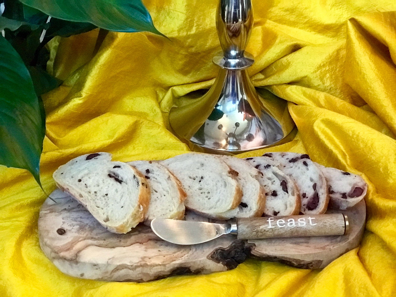 Sliced Olive Bread