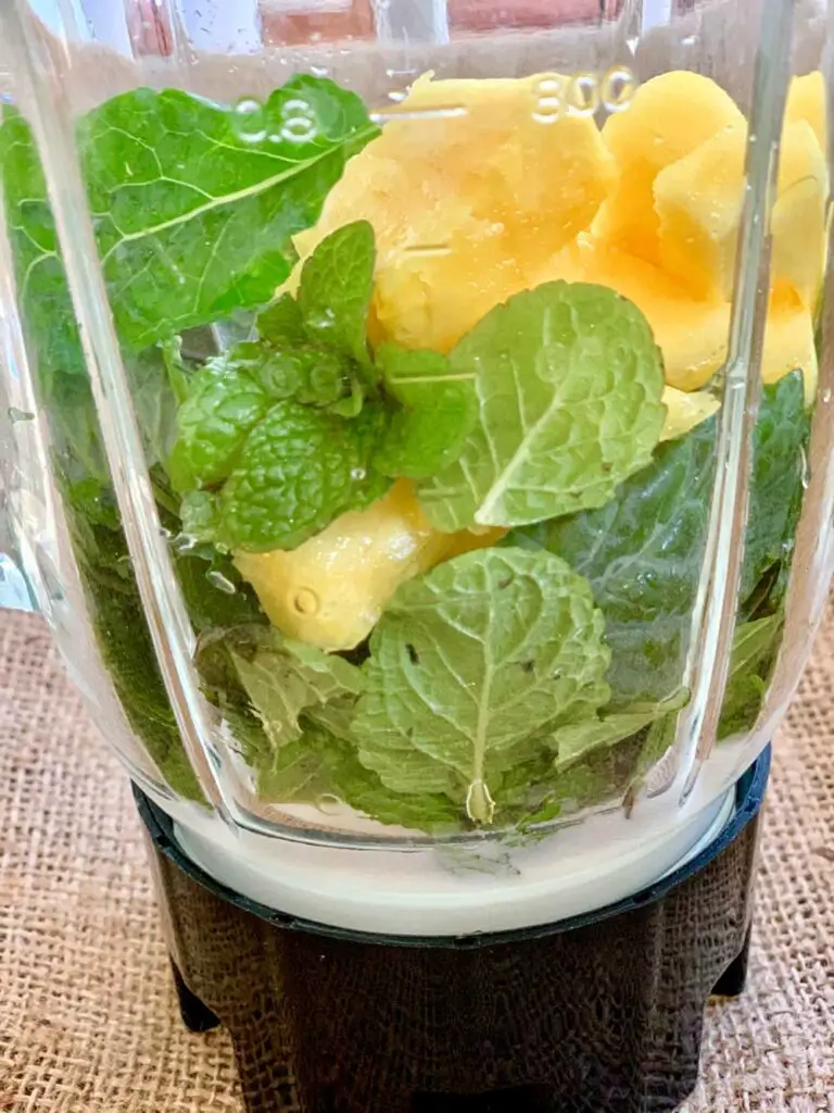 Kale and Pineapple Green Smoothie