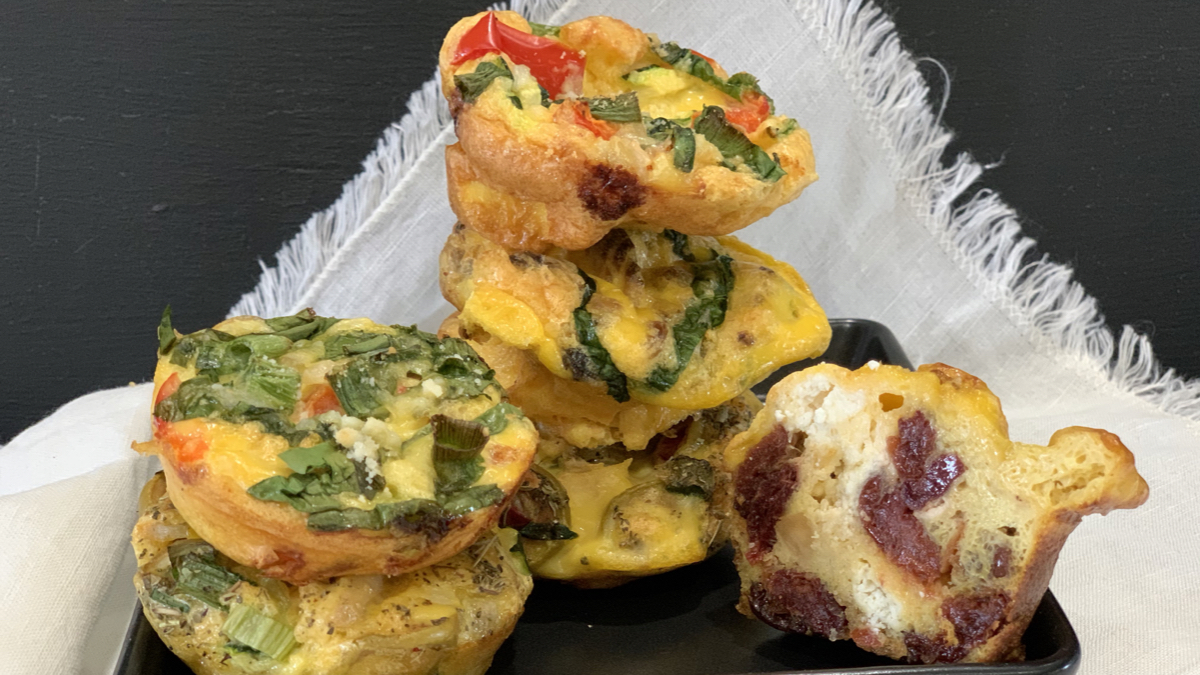 Egg Muffin Cups 3 Ways