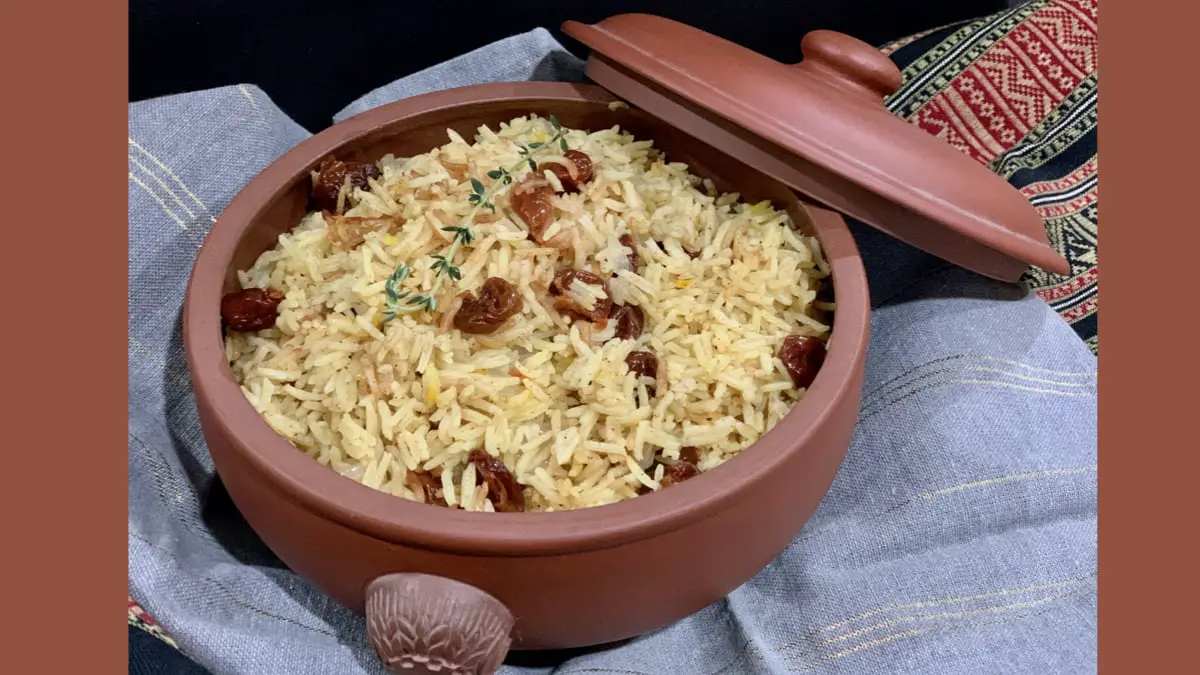 Moroccan Rice Pilaf With Dried Fruit Recipe