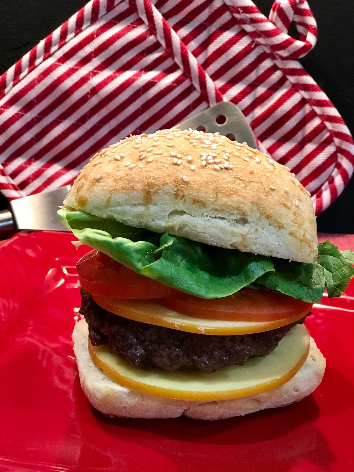 The Best Homemade Burger Buns Hold Up To All You Pile On Them!