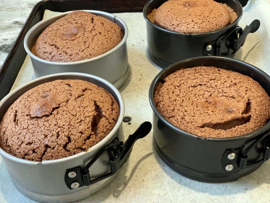 Individually Baked Chocolate Pies