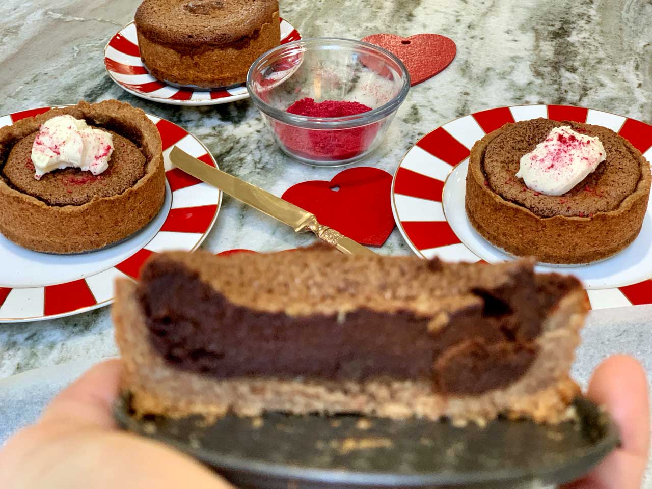 Silky Chocolate Pie In Healthy Almond Crust