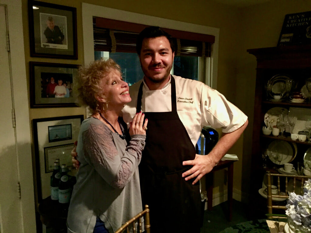 Omar Daumit and mama
