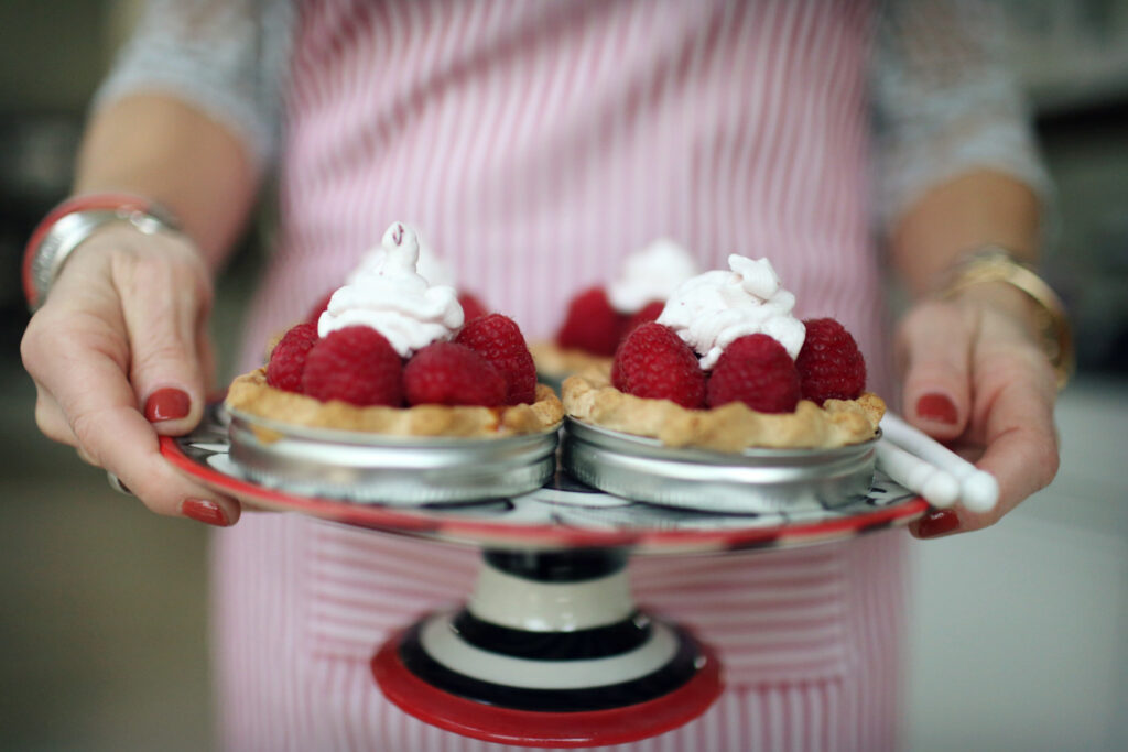 Raspberry Tarts - Home Cooking Can Look Professional Too