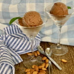 Chocolate Almond Milk Ice Cream