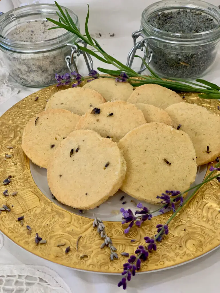 Lavender Butter Cookies