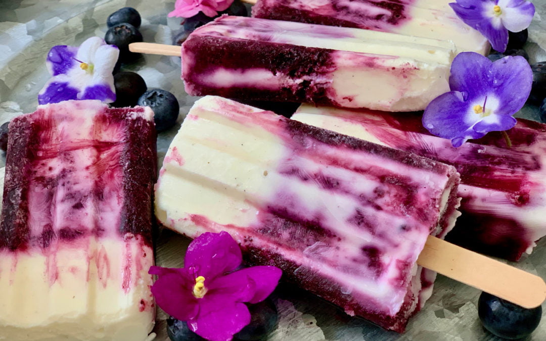 Blueberry And Yogurt Popsicle Recipe