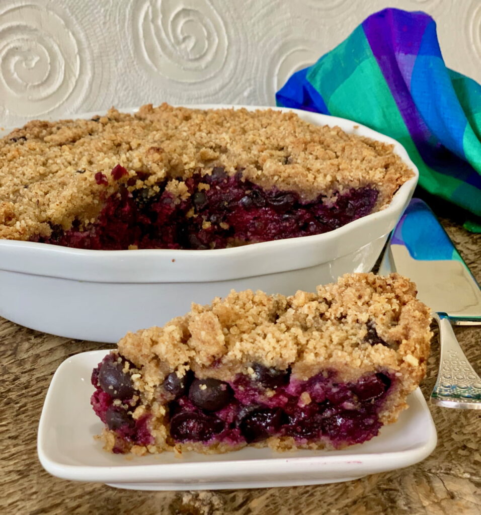 Blueberry Pie With Olive Oil Crust