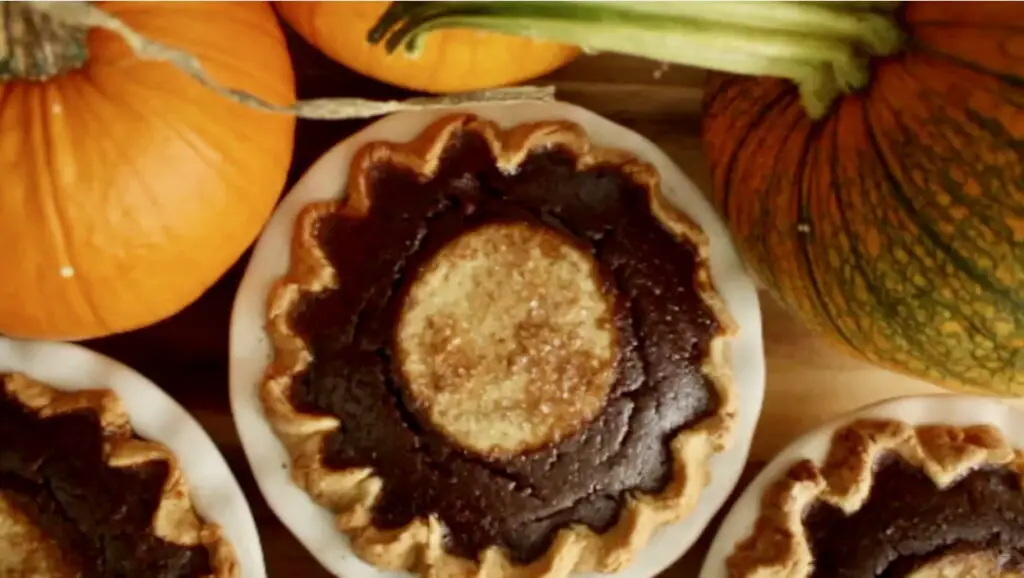 Pumpkin Pie With Homemade Pumpkin Spice In Both The Custard And Crust