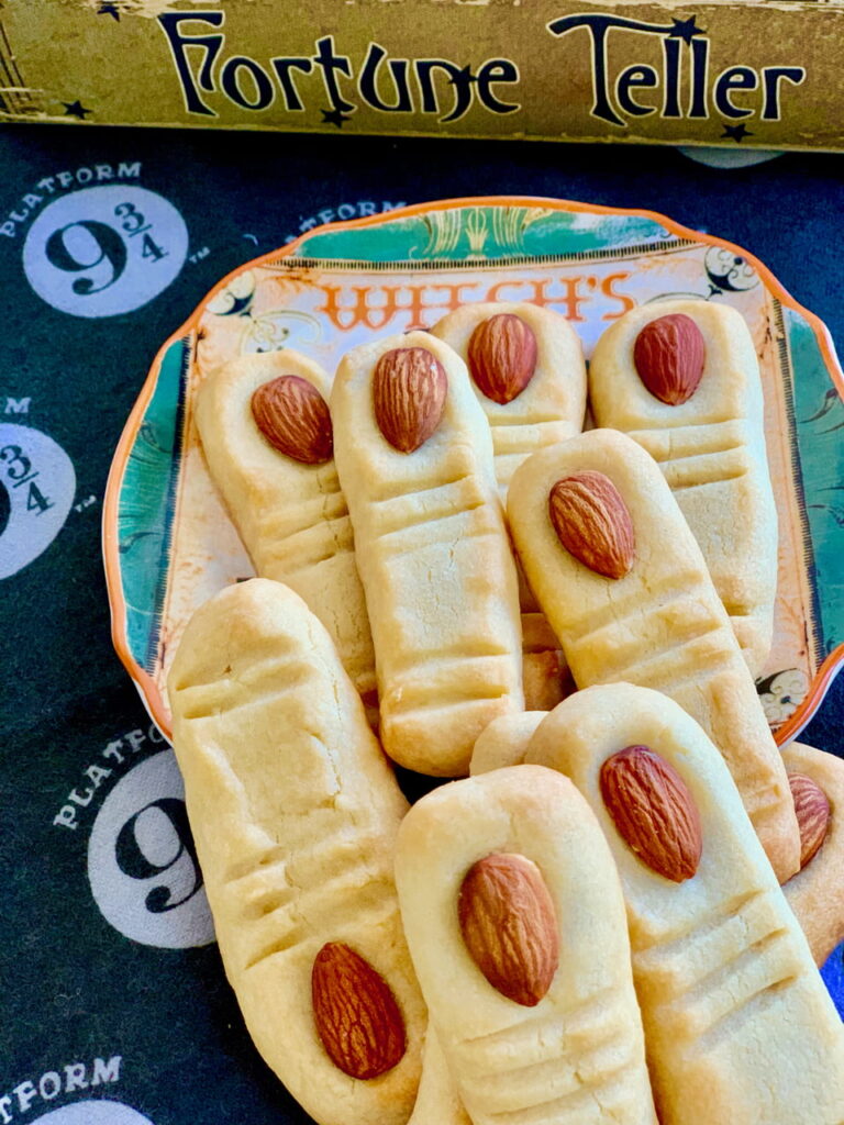 Witch Fingers Shortbread Cookies