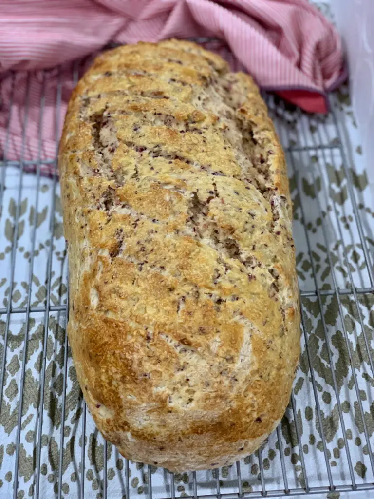 Baked Cranberry Almond Bread