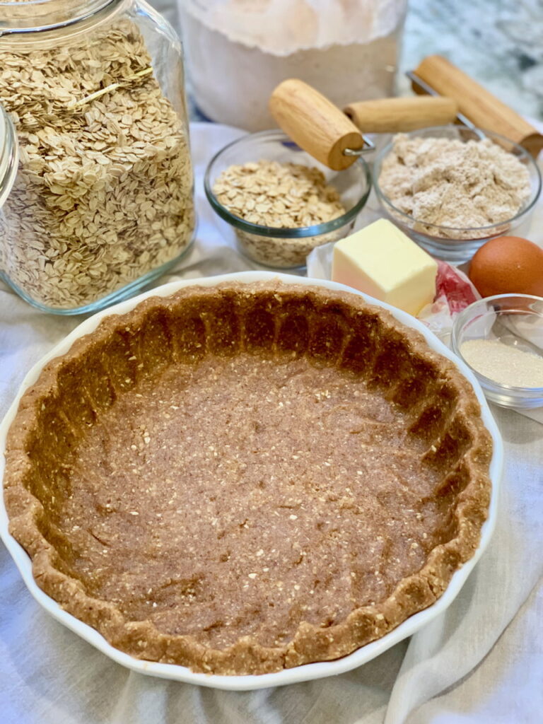 Cookie-like pie crust