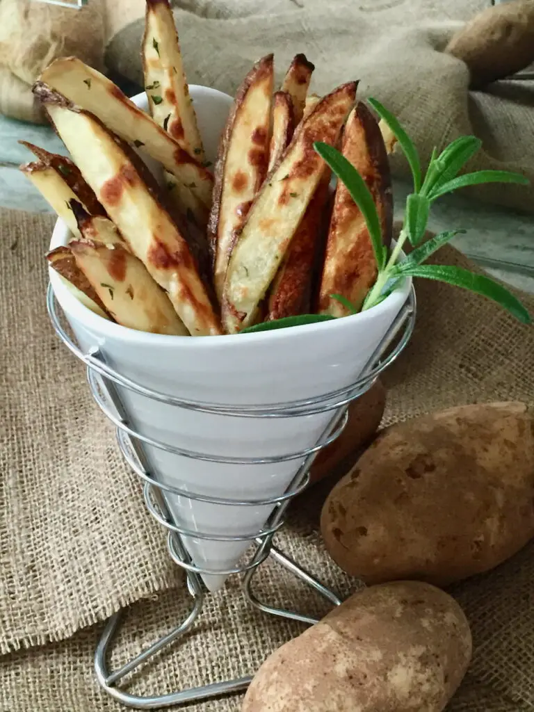 oven fried potatoes