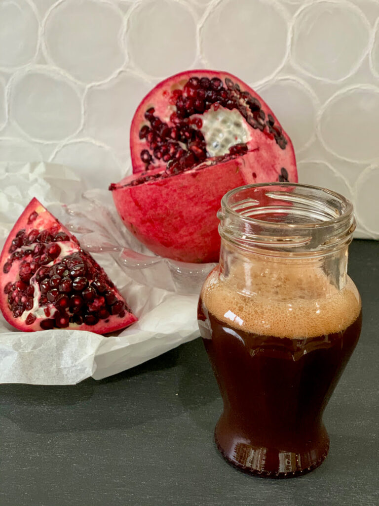 Homemade Pomegranate Molasses & Sumac Vinaigrette