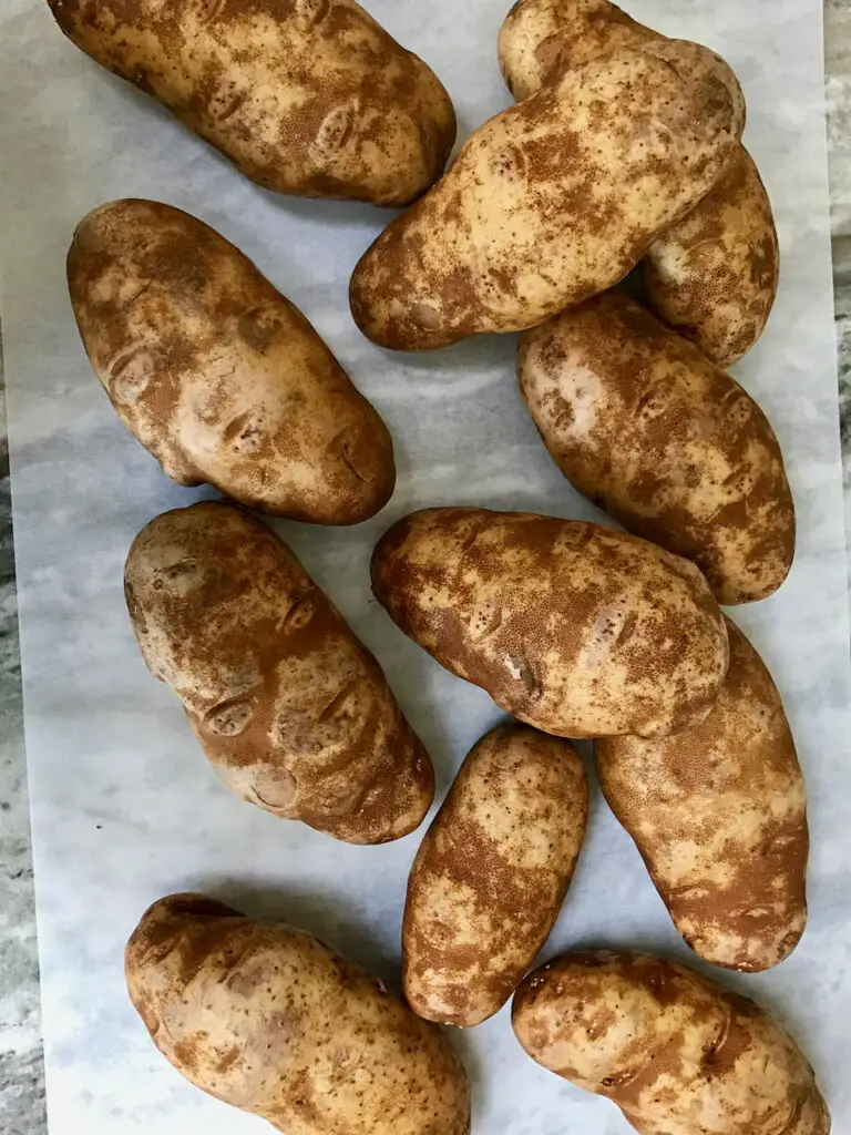 Russet potatoes for baking