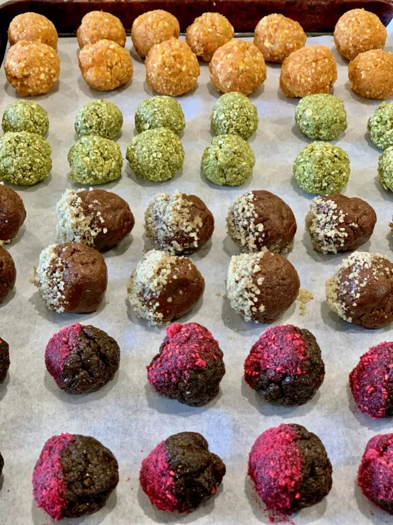 Dried Fruit Protein Balls