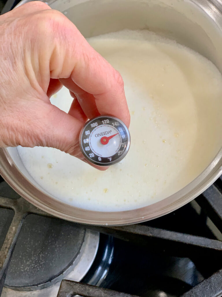 Egg Milk Temperature To 160 Degrees