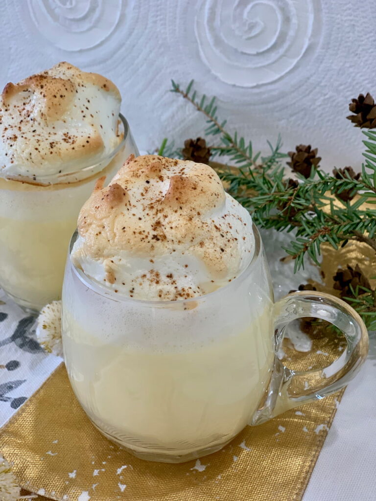 no raw egg eggnog