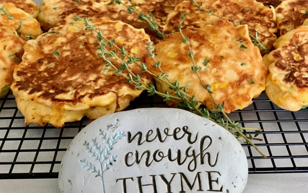Harvest Thyme Corn Fritters