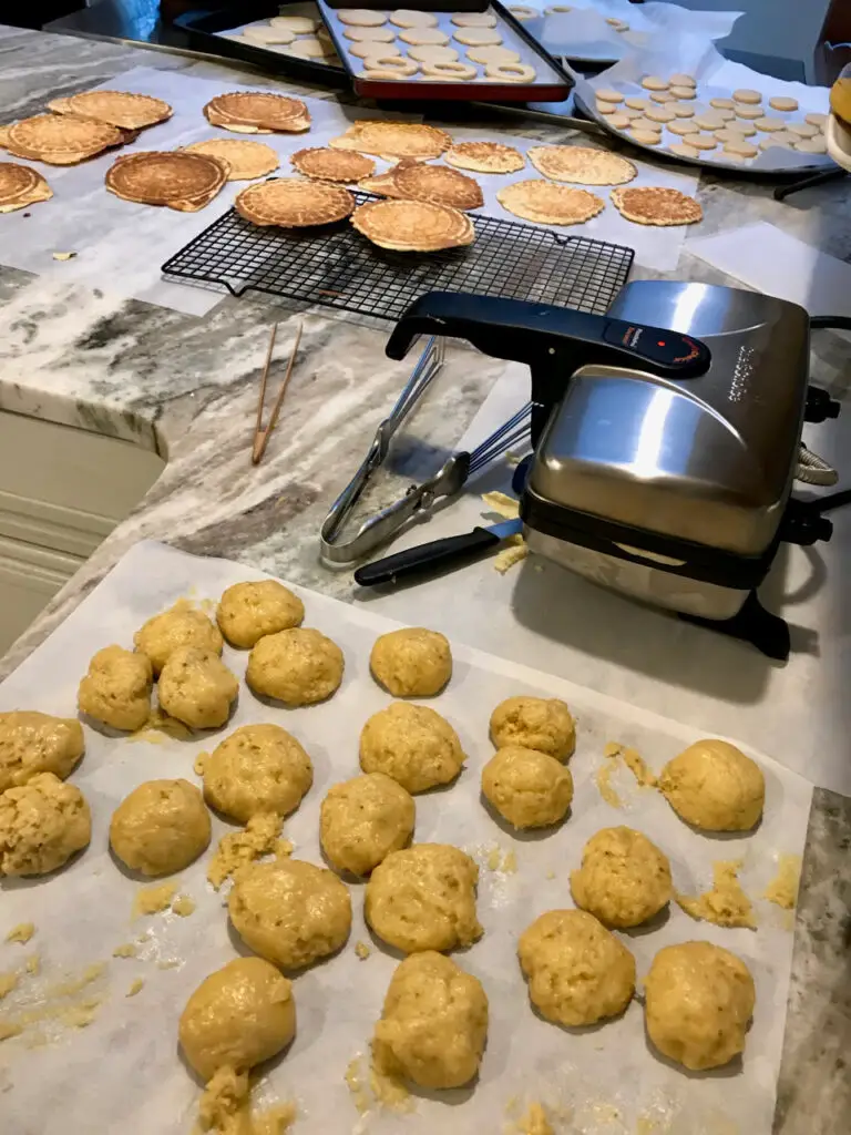 Affordable Electric Pizzelle Machine Makes Pizzelles In Minutes