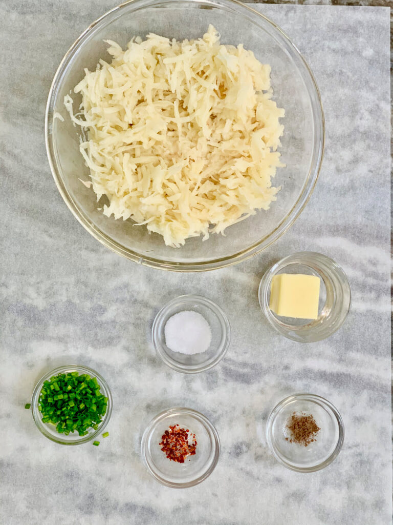 Grated Potatoes And A Few Simple Ingredients For The Best Latkes  