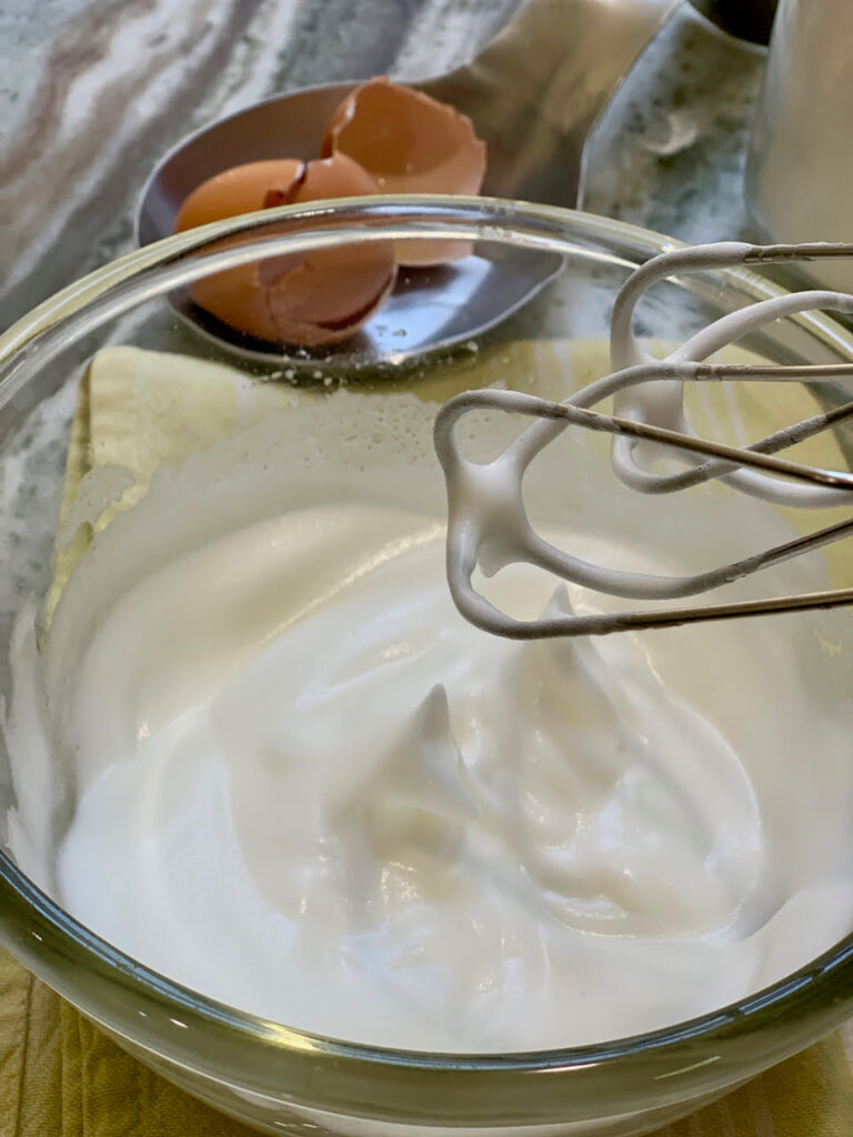 Whipped Egg Whites For Meringues
