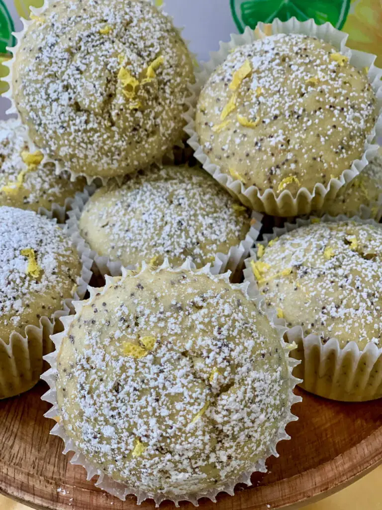 Lavender and Lemon Poppy Seed Muffins